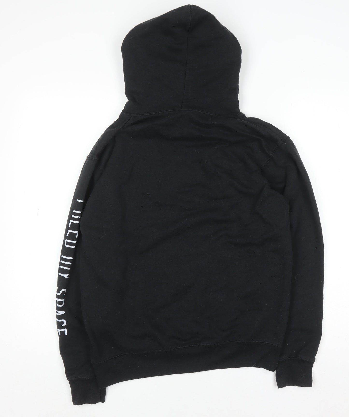 Mens UK Size S Prairie Mountain Black Pullover Hoodie
