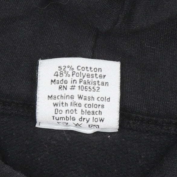 Mens UK Size S Prairie Mountain Black Pullover Hoodie