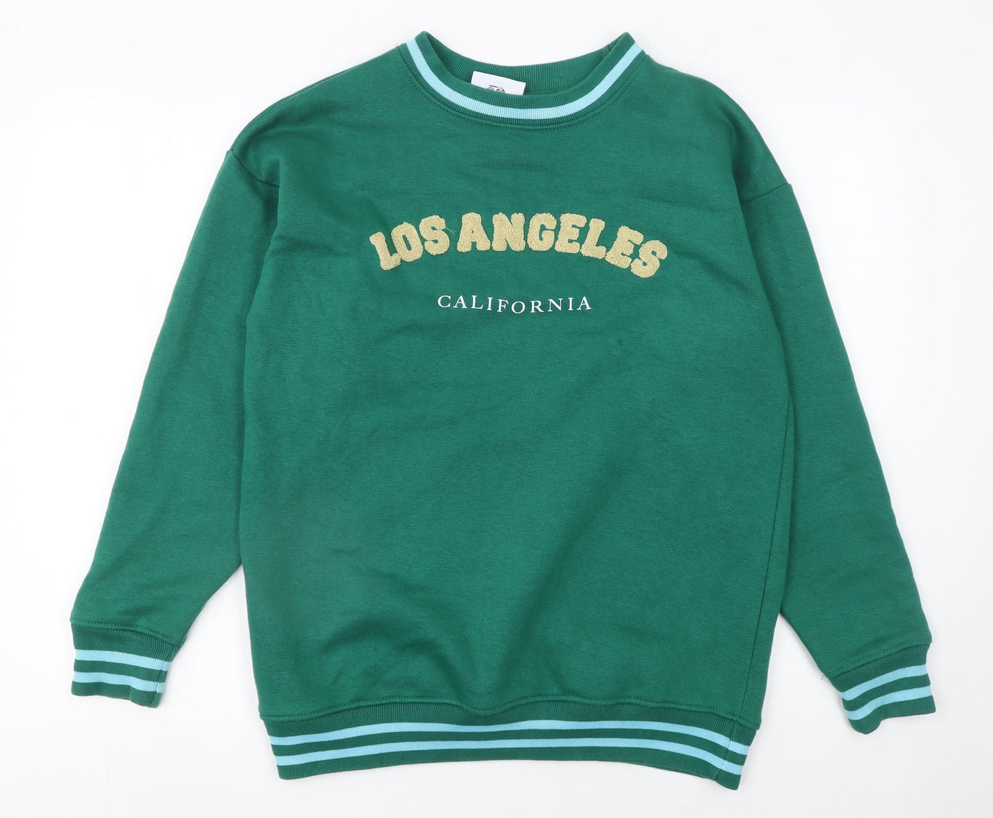 Womens UK Size 6 Daisy Street Green Pullover Sweatshirt