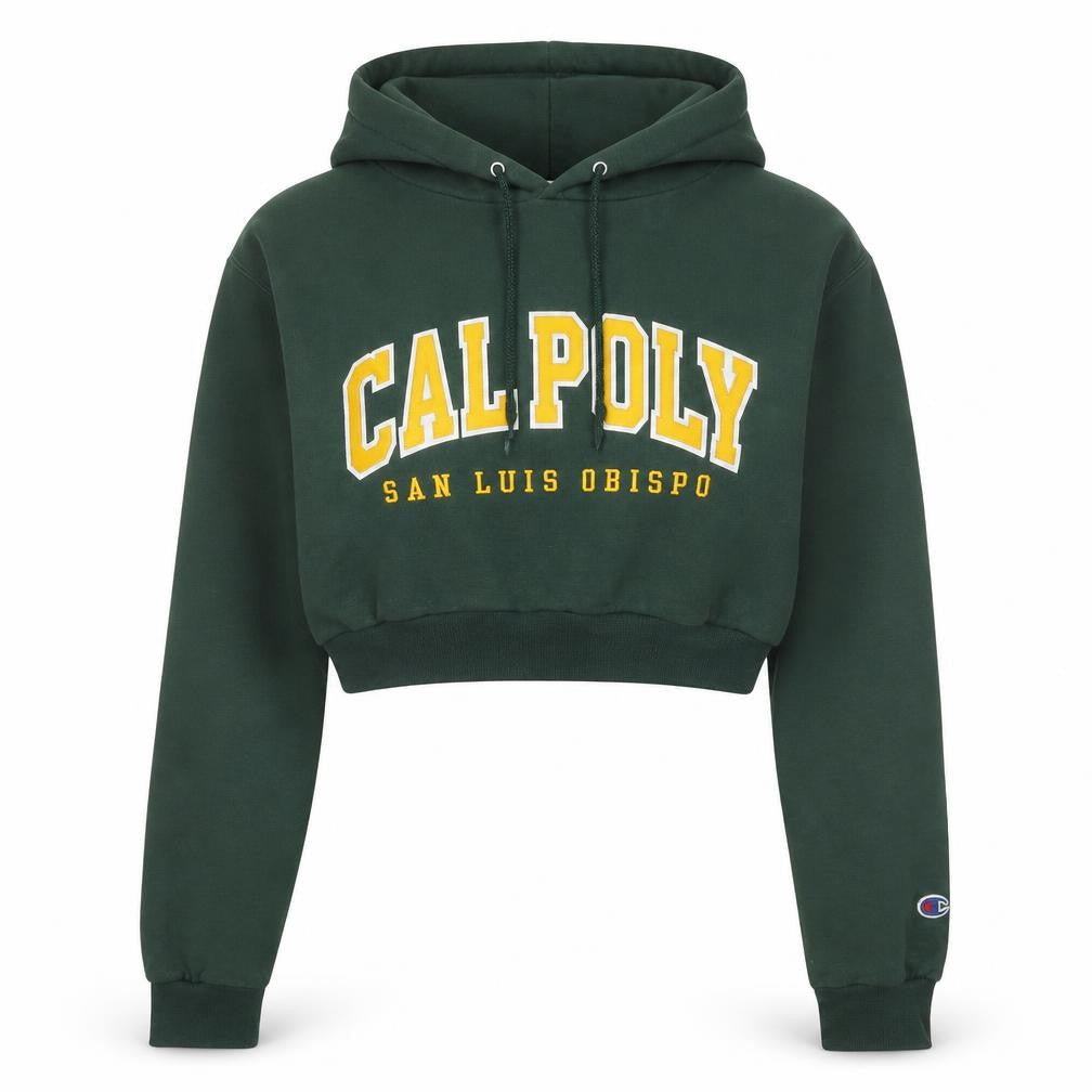 Womens UK Size S Champion Green Pullover Hoodie