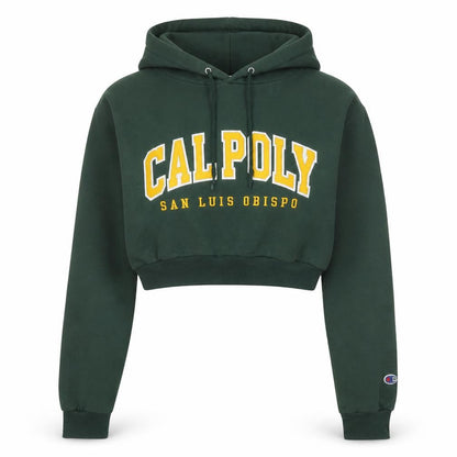 Womens UK Size S Champion Green Pullover Hoodie