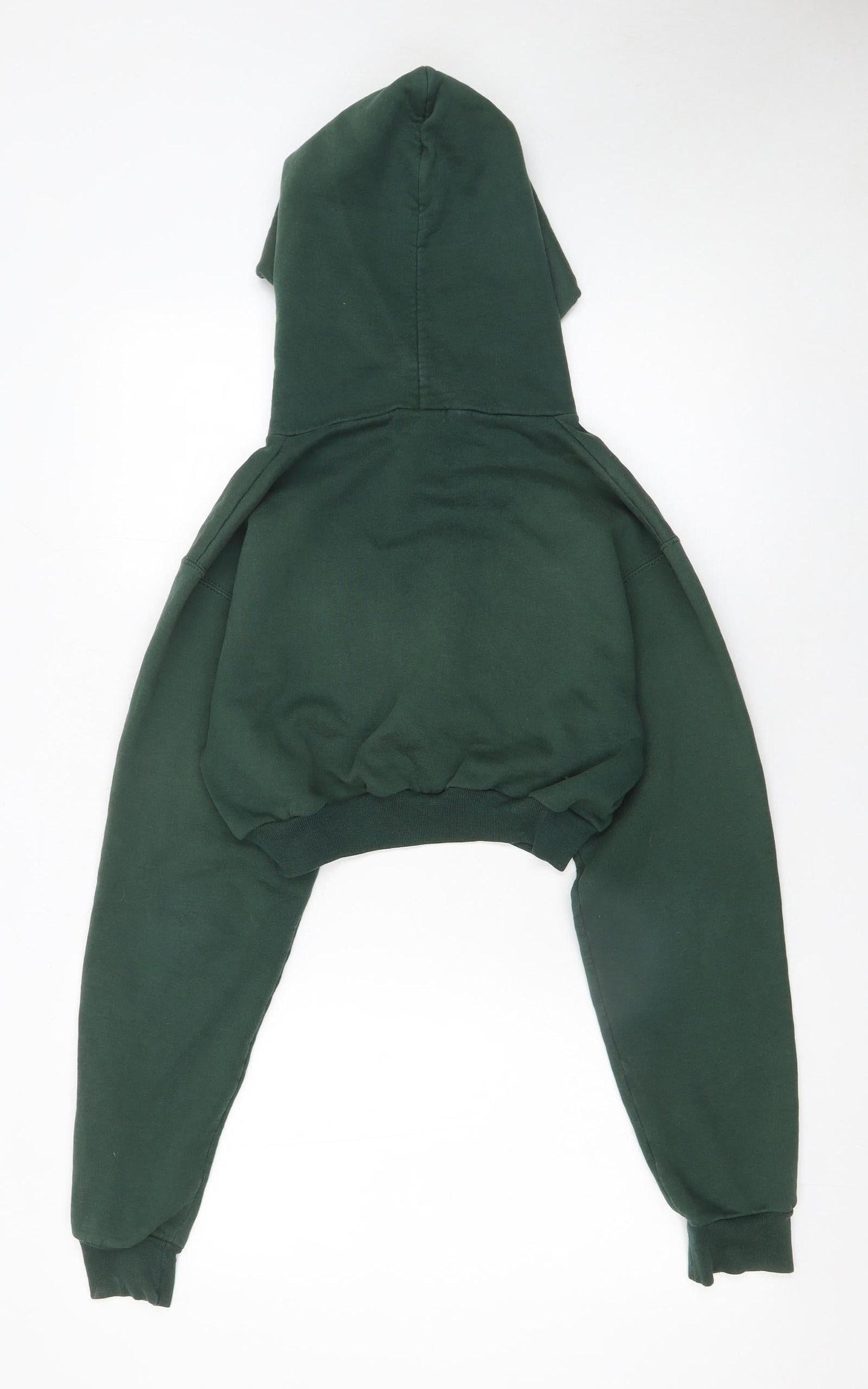 Womens UK Size S Champion Green Pullover Hoodie
