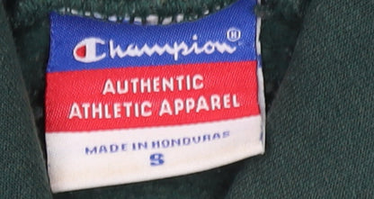 Womens UK Size S Champion Green Pullover Hoodie