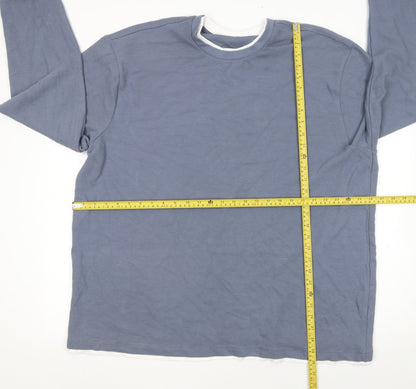 Mens UK Size 2XL NEXT Blue Pullover Jumper
