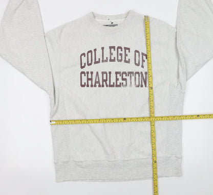 Mens UK Size M Champion Grey Pullover Sweatshirt