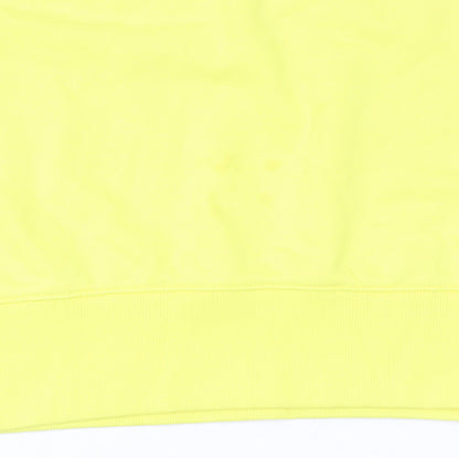 Womens UK Size L Champion Yellow Pullover Sweatshirt