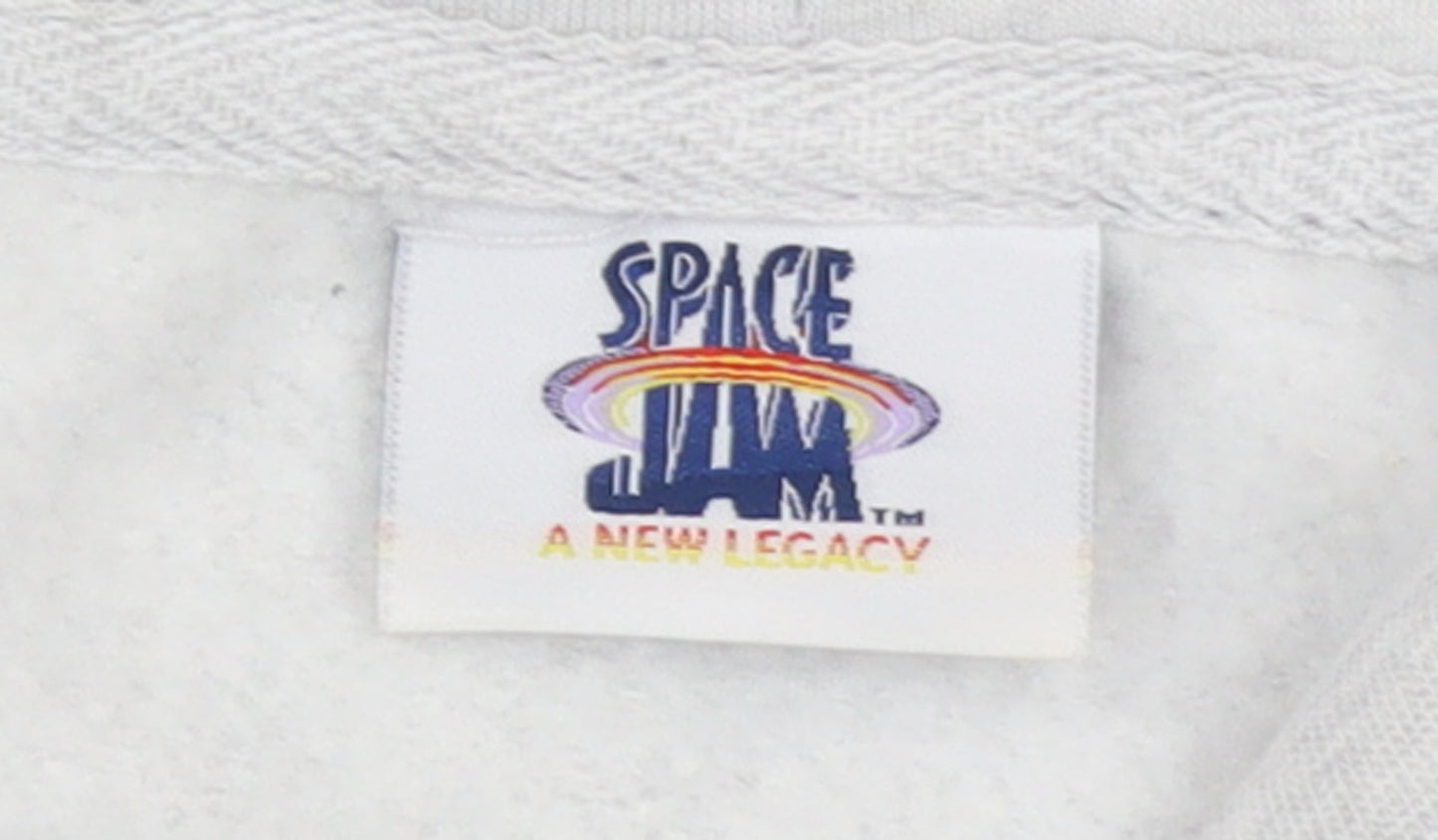 Womens UK Size XL Space Jam A New Legacy Grey Pullover Hoodie