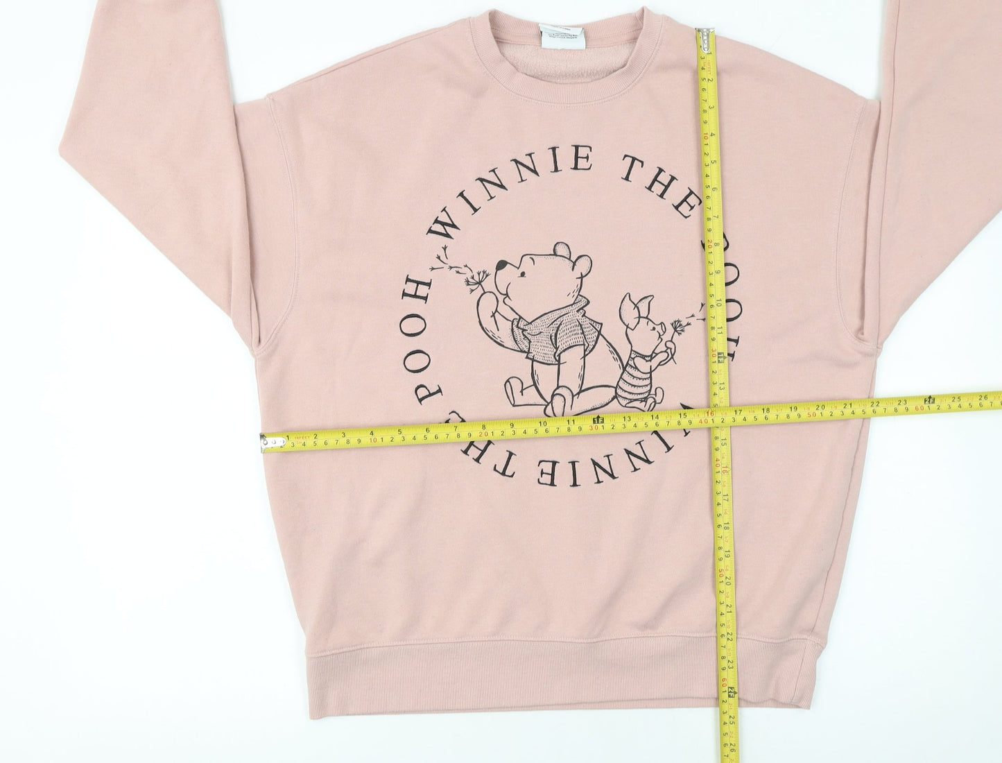 Womens UK Size XS Primark Pink Pullover Sweatshirt