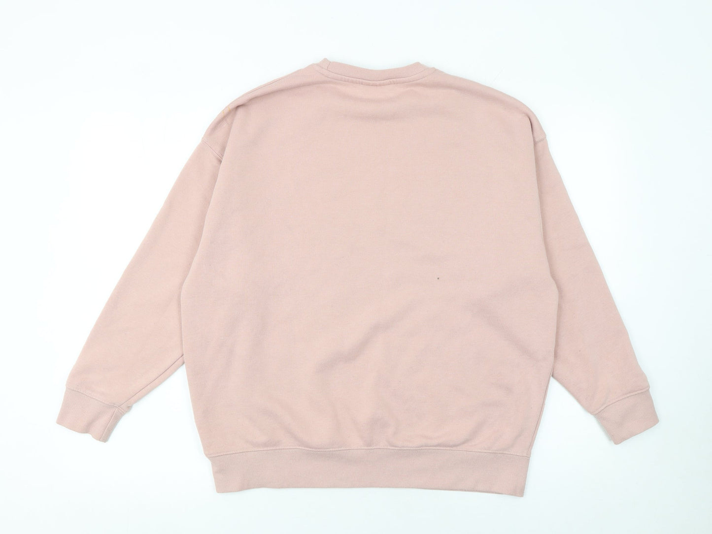 Womens UK Size XS Primark Pink Pullover Sweatshirt