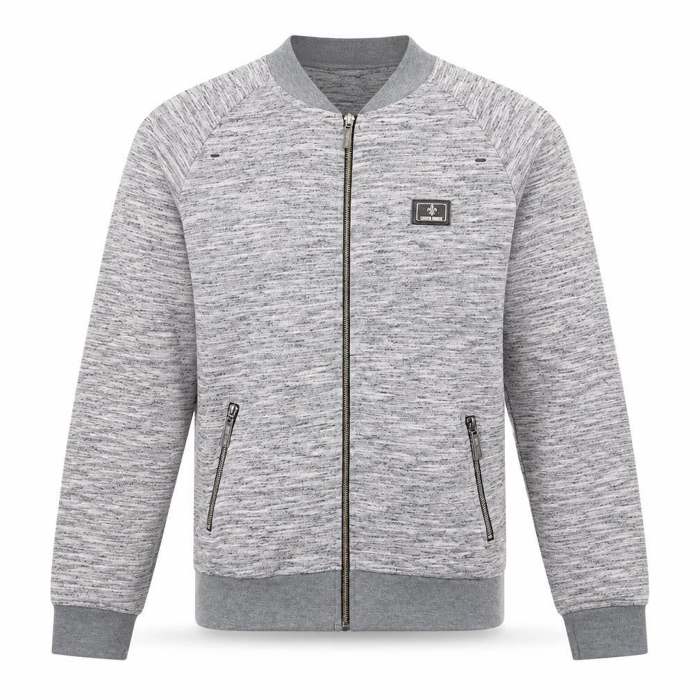 Mens UK Size M Criminal Damage Grey Full Zip Sweatshirt