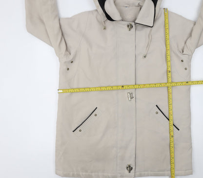 Womens UK Size 20 Klassik Beige Parka Coat
