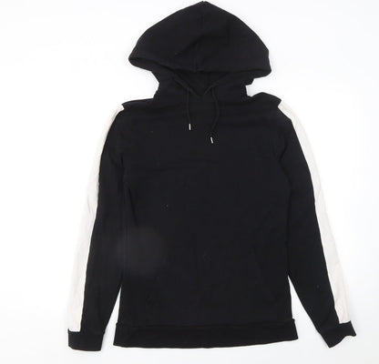 Womens UK Size M ASOS Black Pullover Hoodie