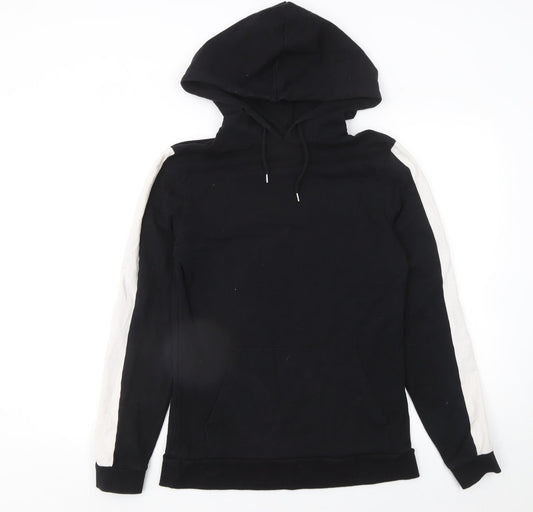 Womens UK Size M ASOS Black Pullover Hoodie