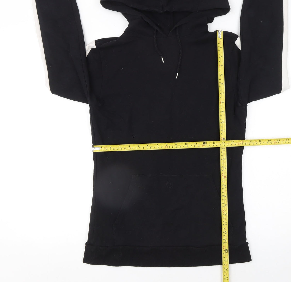 Womens UK Size M ASOS Black Pullover Hoodie