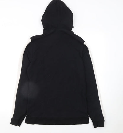Womens UK Size M ASOS Black Pullover Hoodie