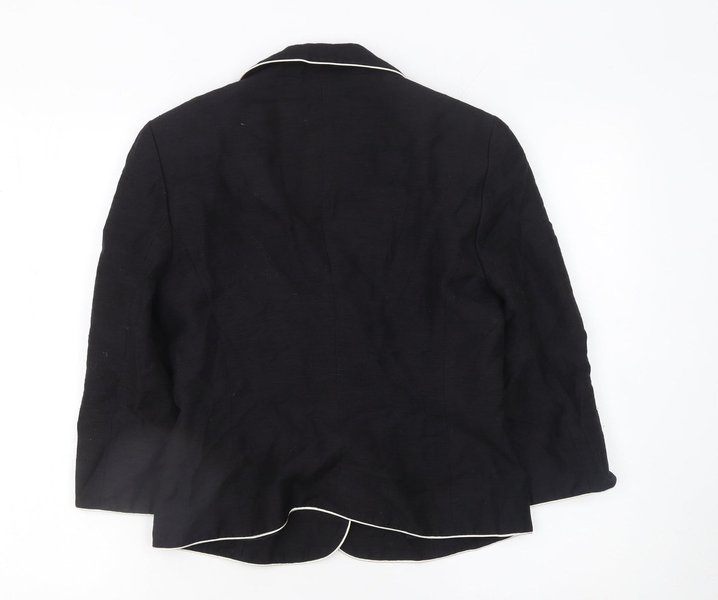 Womens UK Size 10 Phase Eight Regular Black Blazer