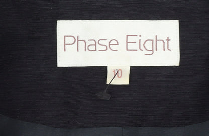 Womens UK Size 10 Phase Eight Regular Black Blazer