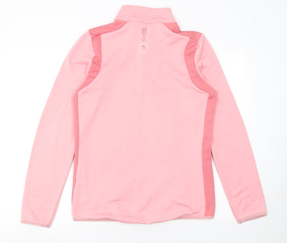 Womens UK Size 14 Slazenger Pink Pullover Sweatshirt