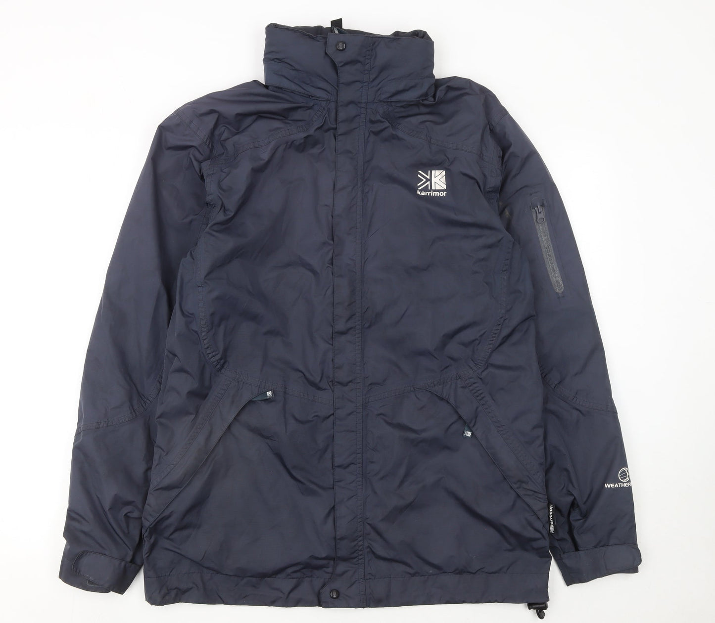 Karrimor Mens Blue Small Waterproof Explorer Parka Jacket