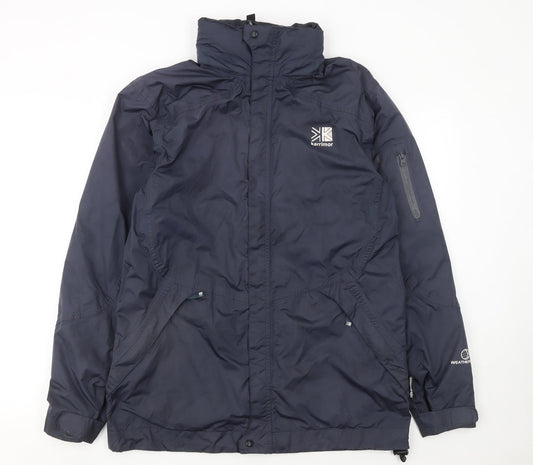 Karrimor Mens Blue Small Waterproof Explorer Parka Jacket