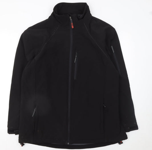 Mens UK Size XL Blackrock Black HikingWalkingGolfRunning & Jogging Jacket