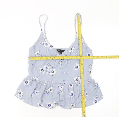 Womens UK Size 6 New Look Blue Camisole Tank