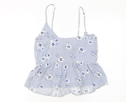 Womens UK Size 6 New Look Blue Camisole Tank