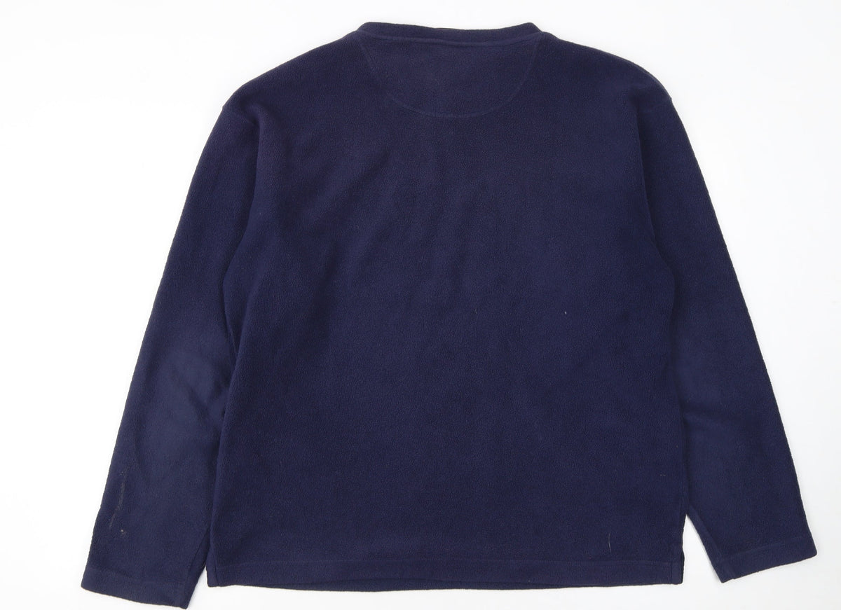 Mens UK Size M Lotto Blue Pullover Sweatshirt