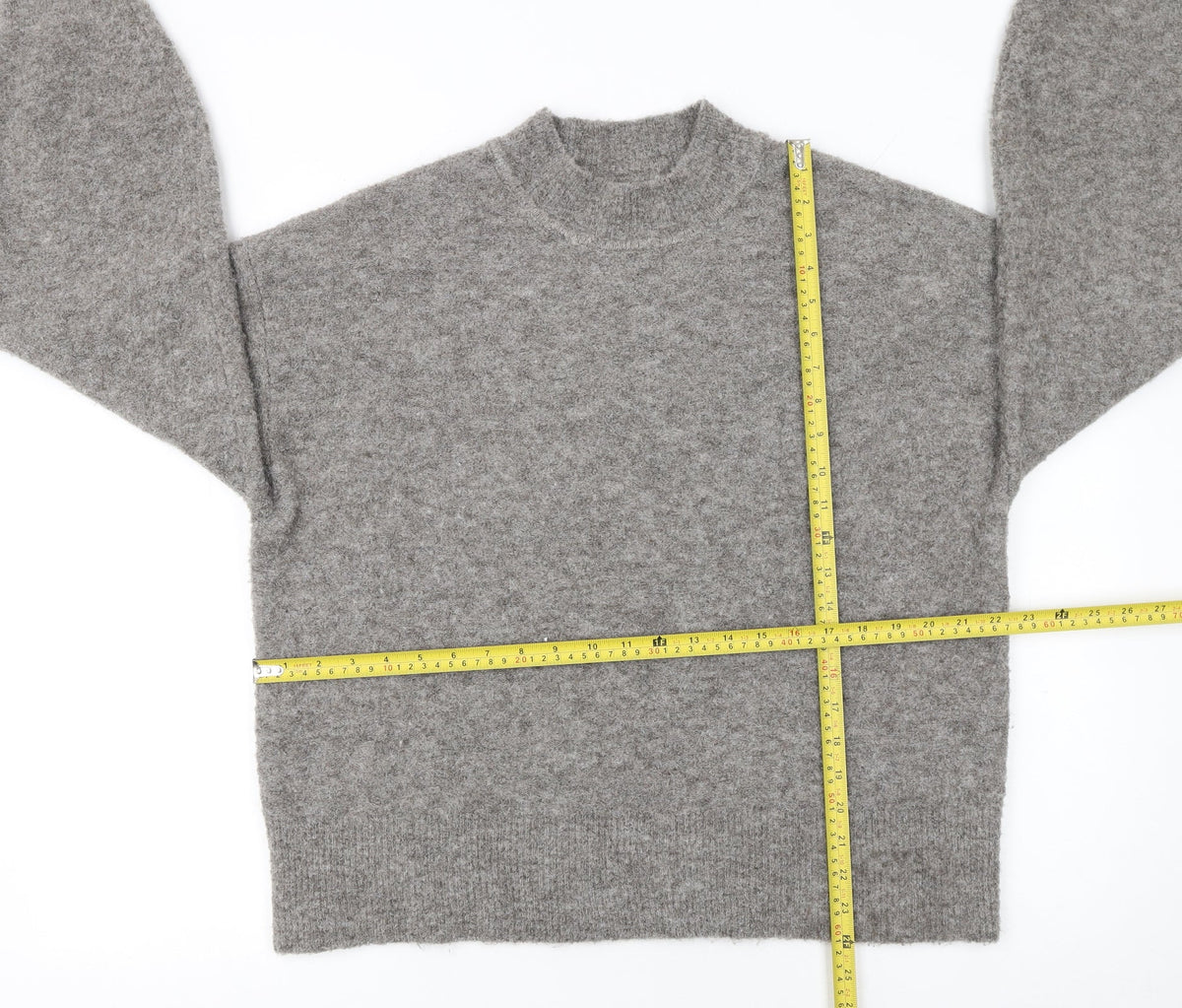 Womens UK Size M Marks and Spencer Grey Pullover Jumper
