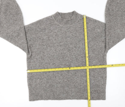 Womens UK Size M Marks and Spencer Grey Pullover Jumper