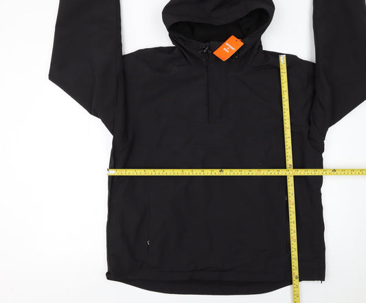 Mens UK Size S Superdry Black Anorak Coat