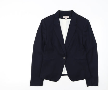Womens UK Size 10 H&M Regular Blue Blazer