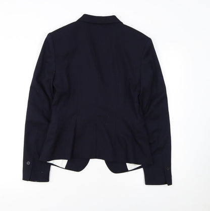 Womens UK Size 10 H&M Regular Blue Blazer