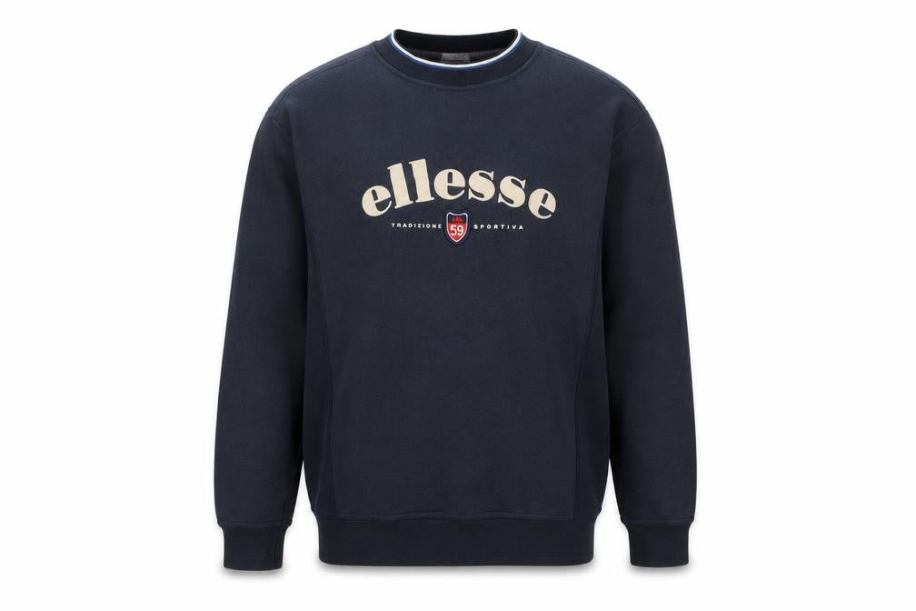 Mens UK Size M ellesse Blue Pullover Sweatshirt