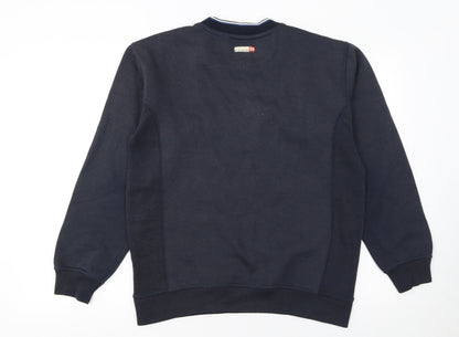 Mens UK Size M ellesse Blue Pullover Sweatshirt
