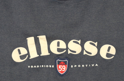 Mens UK Size M ellesse Blue Pullover Sweatshirt