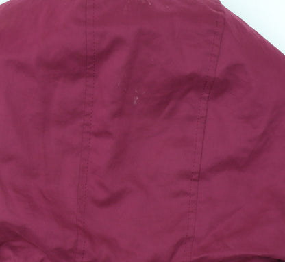 Womens UK Size 16 TU Purple Parka Coat