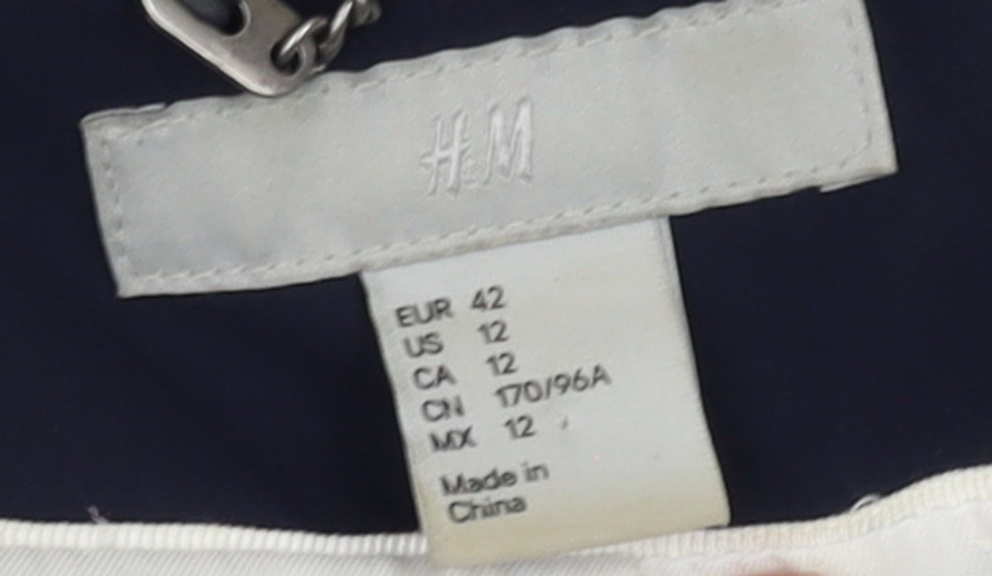 Womens UK Size 14 H&M Regular Blue Blazer