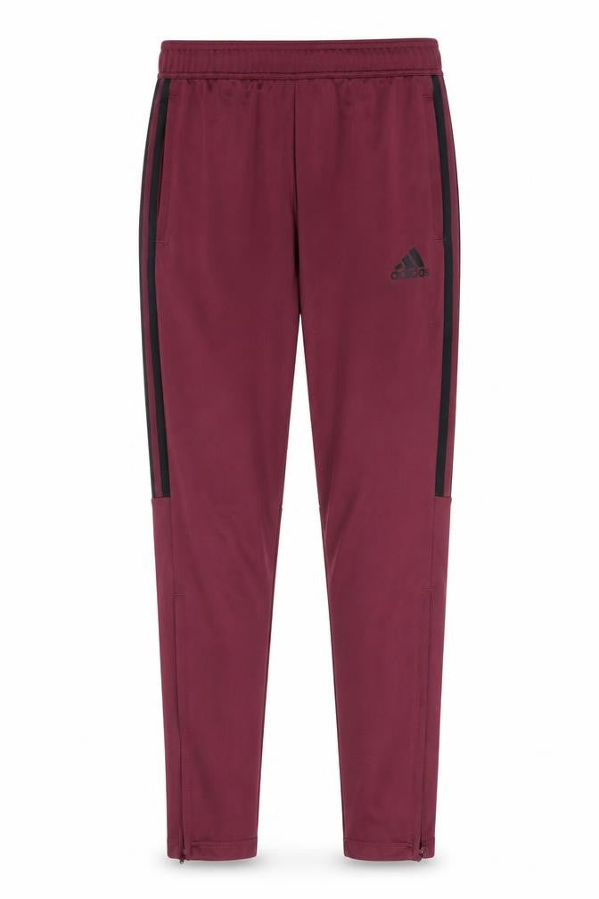 Mens UK Size M adidas Slim Fit Track Pants Red Trousers