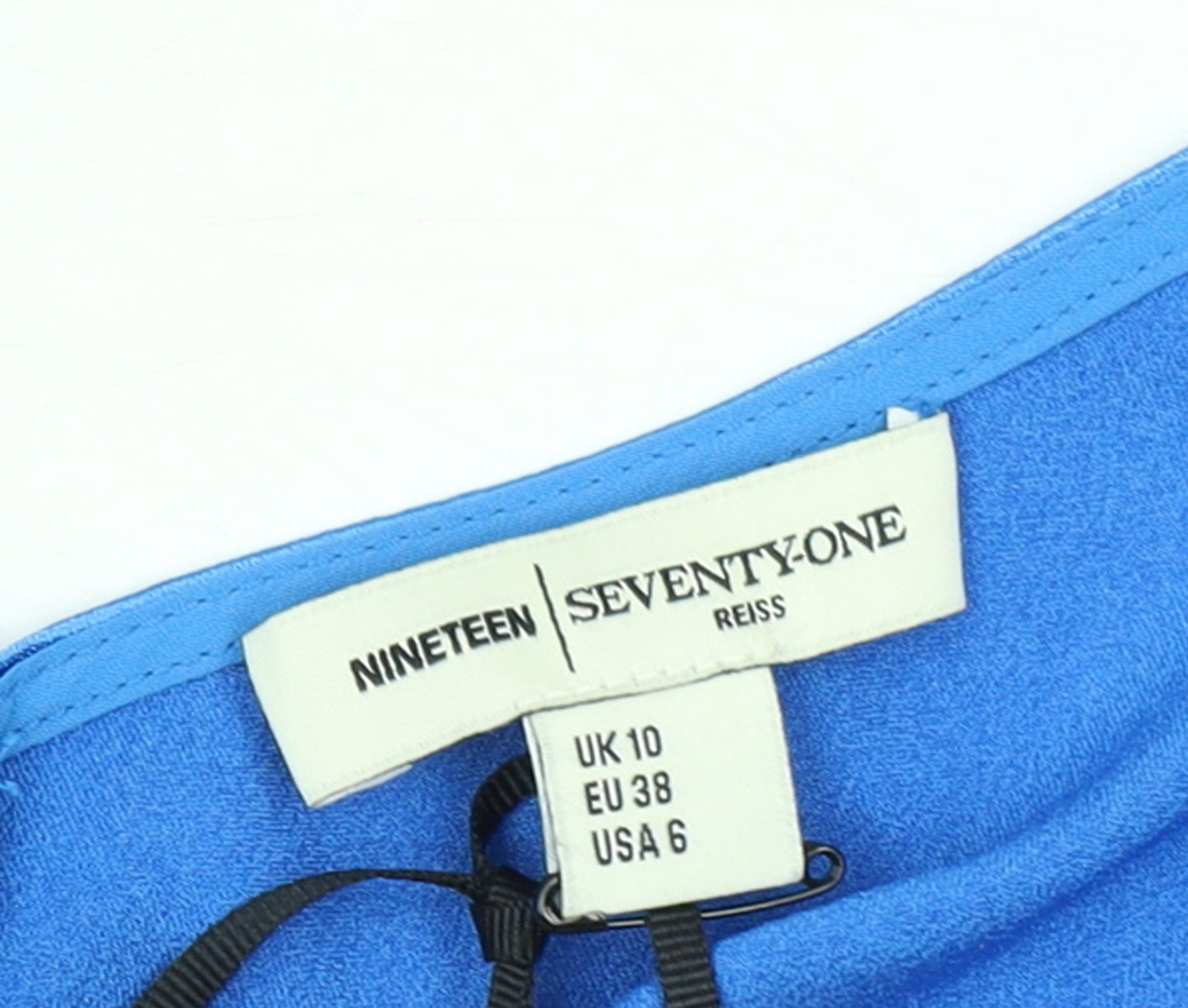 Womens UK Size 10 Reiss Blue Camisole Blouse