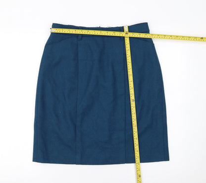 Womens UK Size 8 Tommy Hilfiger Straight & Pencil Twill Skirt