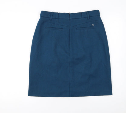 Womens UK Size 8 Tommy Hilfiger Straight & Pencil Twill Skirt