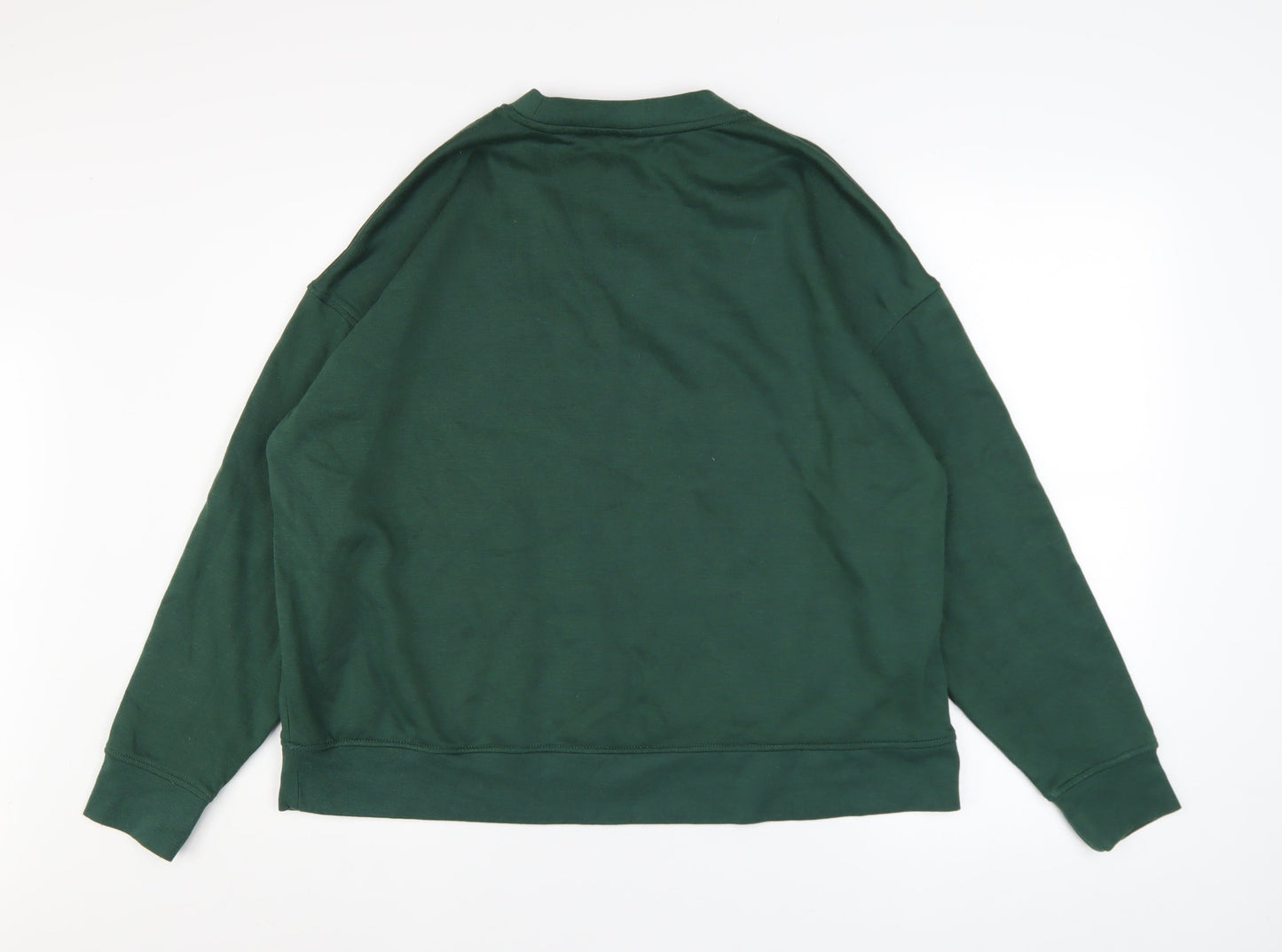 Womens UK Size L Disney Green Pullover Sweatshirt