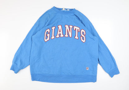Mens UK Size L H&M Blue Pullover Sweatshirt