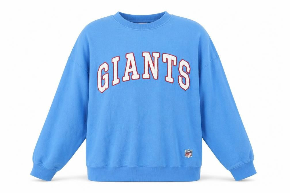 Mens UK Size L H&M Blue Pullover Sweatshirt