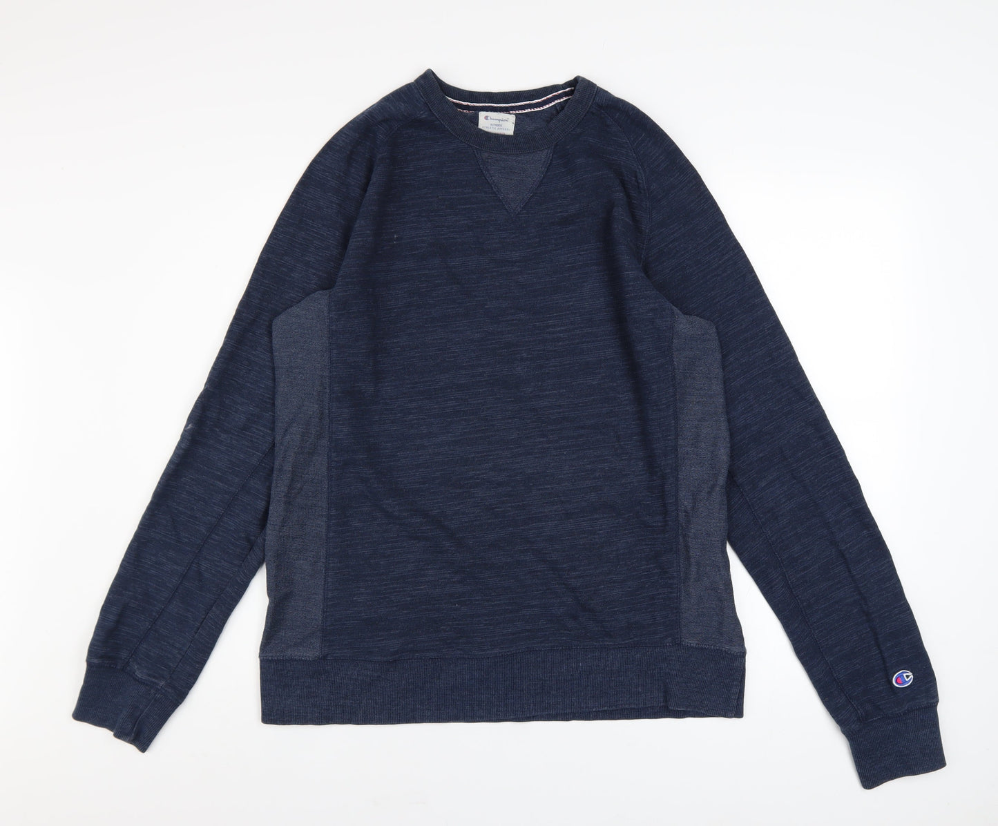Mens UK Size L Champion Blue Pullover Sweatshirt