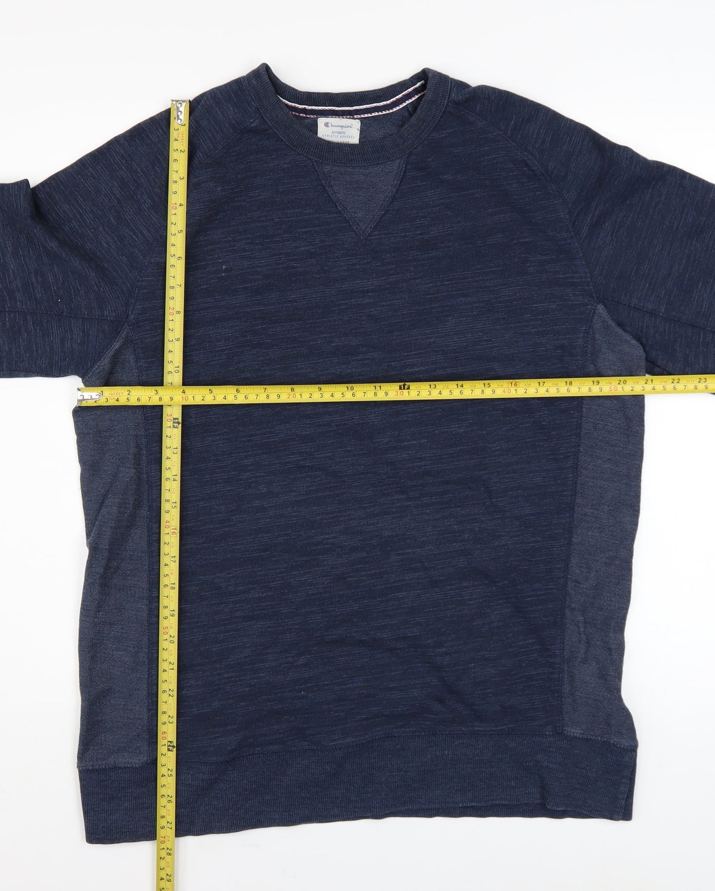 Mens UK Size L Champion Blue Pullover Sweatshirt