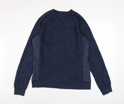 Mens UK Size L Champion Blue Pullover Sweatshirt