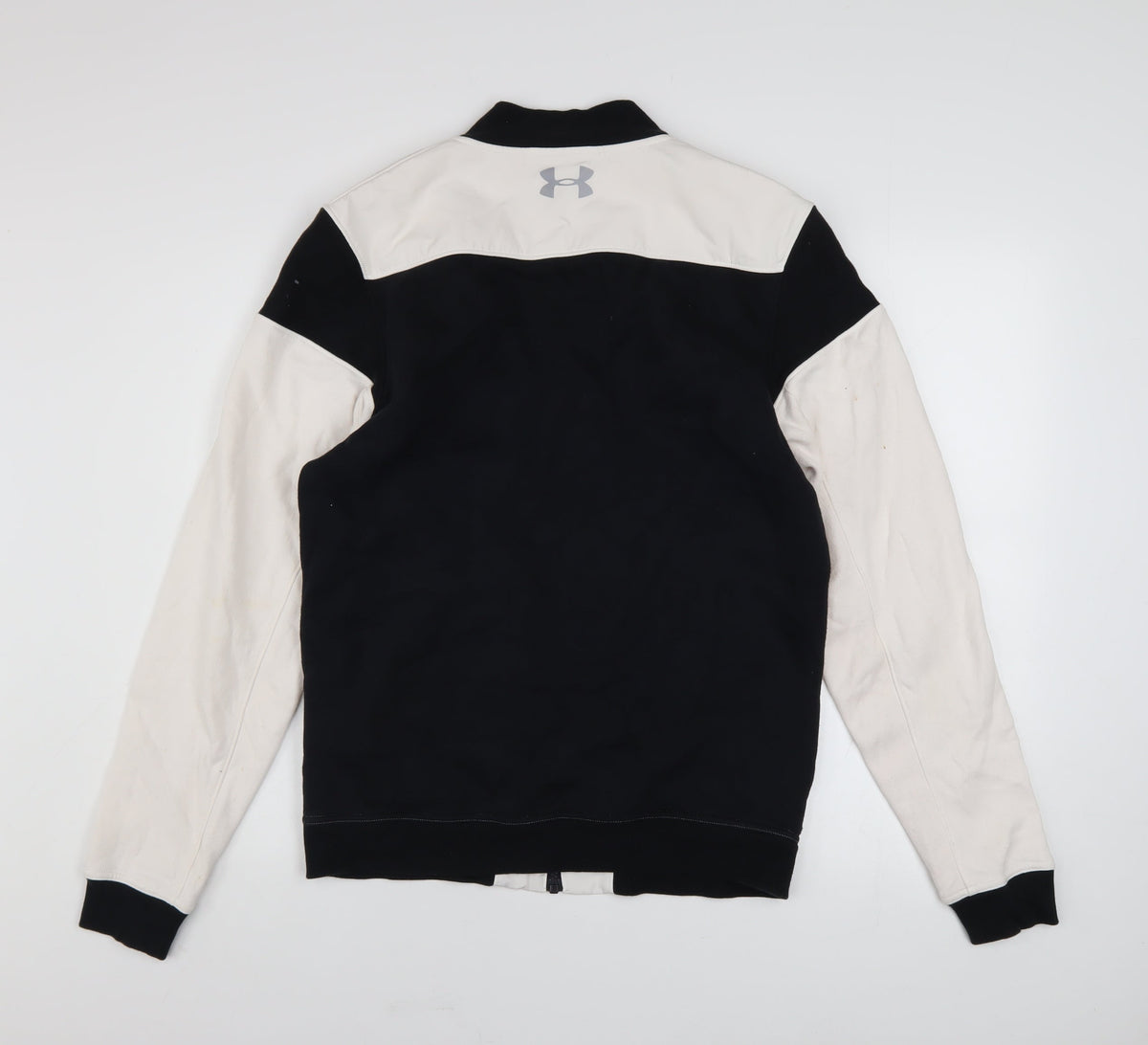 Mens UK Size S Under armour White Bomber Jacket