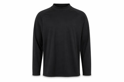 Mens UK Size 2XL Wedze Black Skiing Snowboarding T-Shirt
